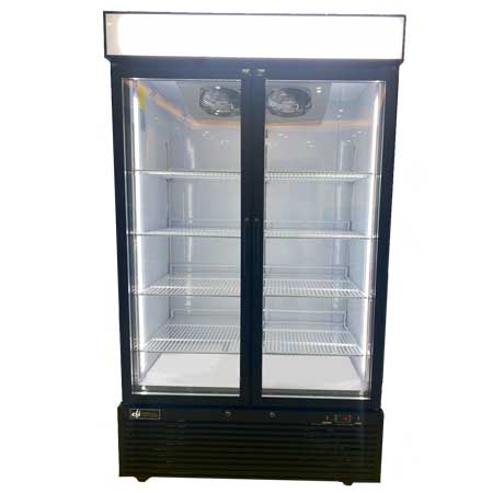 Glass Door Merchandiser Freezer - 2 Doors