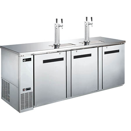 Back Bar Direct Draw Coolers (Stainless Steel) 