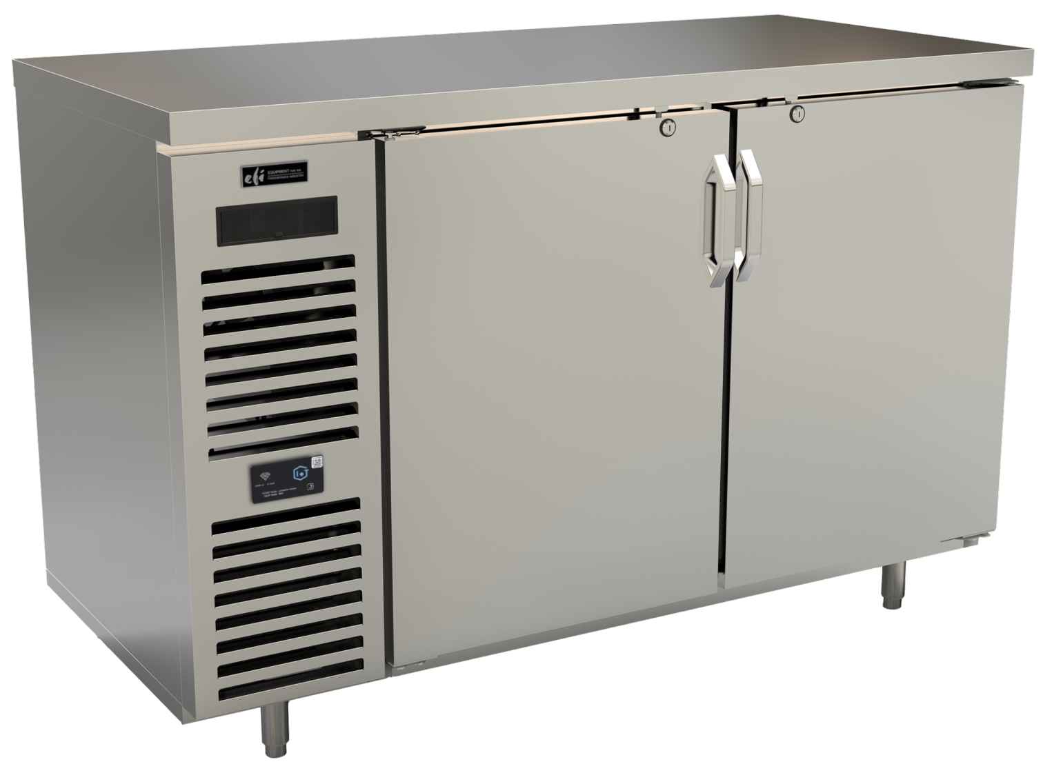 Front Vent Back Bar Series 28 Inch Deep Solid Dr Stainless