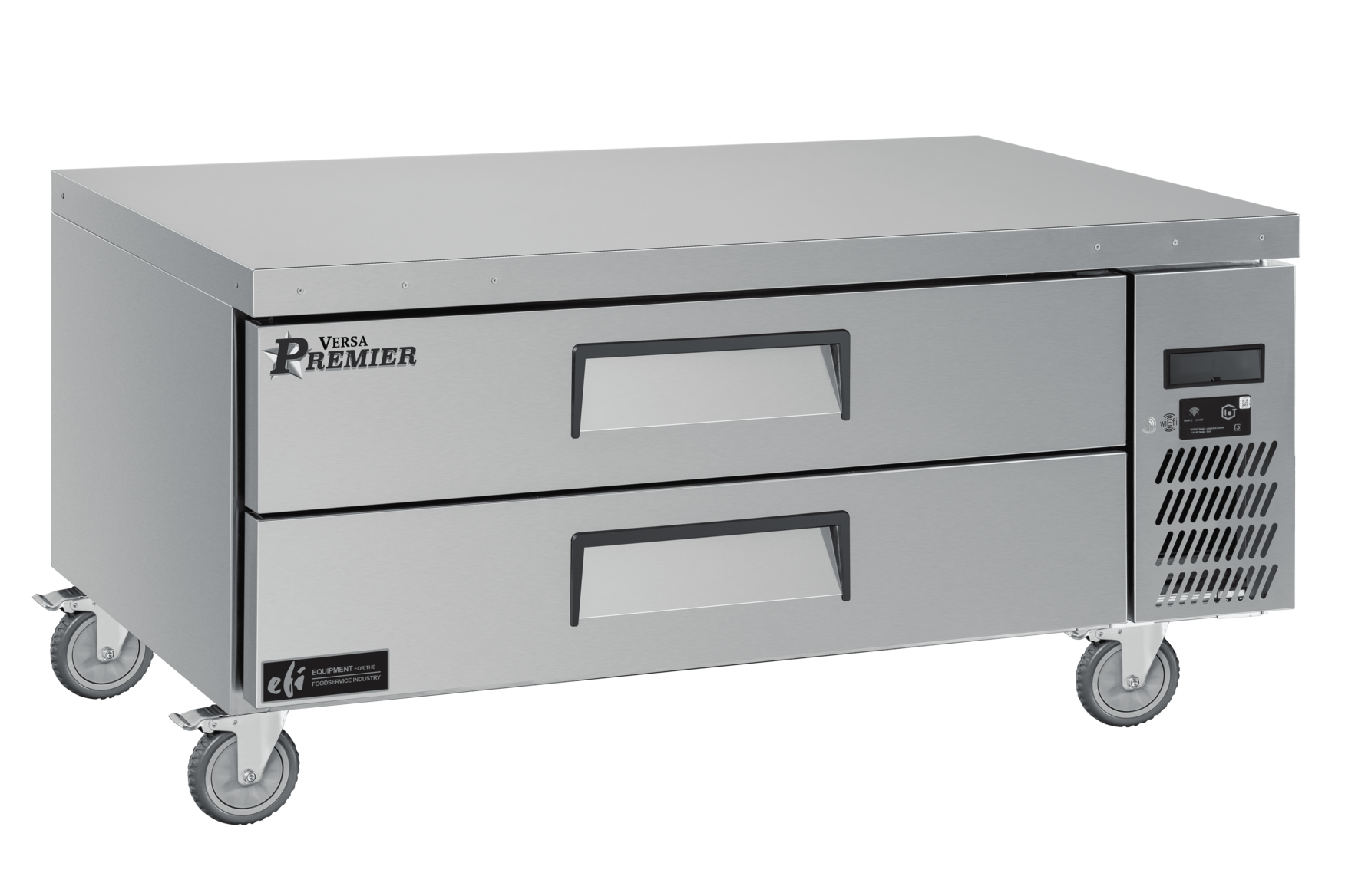 60 Inch Refrigerated Chef Base Stainless Steel