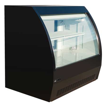 Deli Refrigerated Display Cases - Curved Glass 