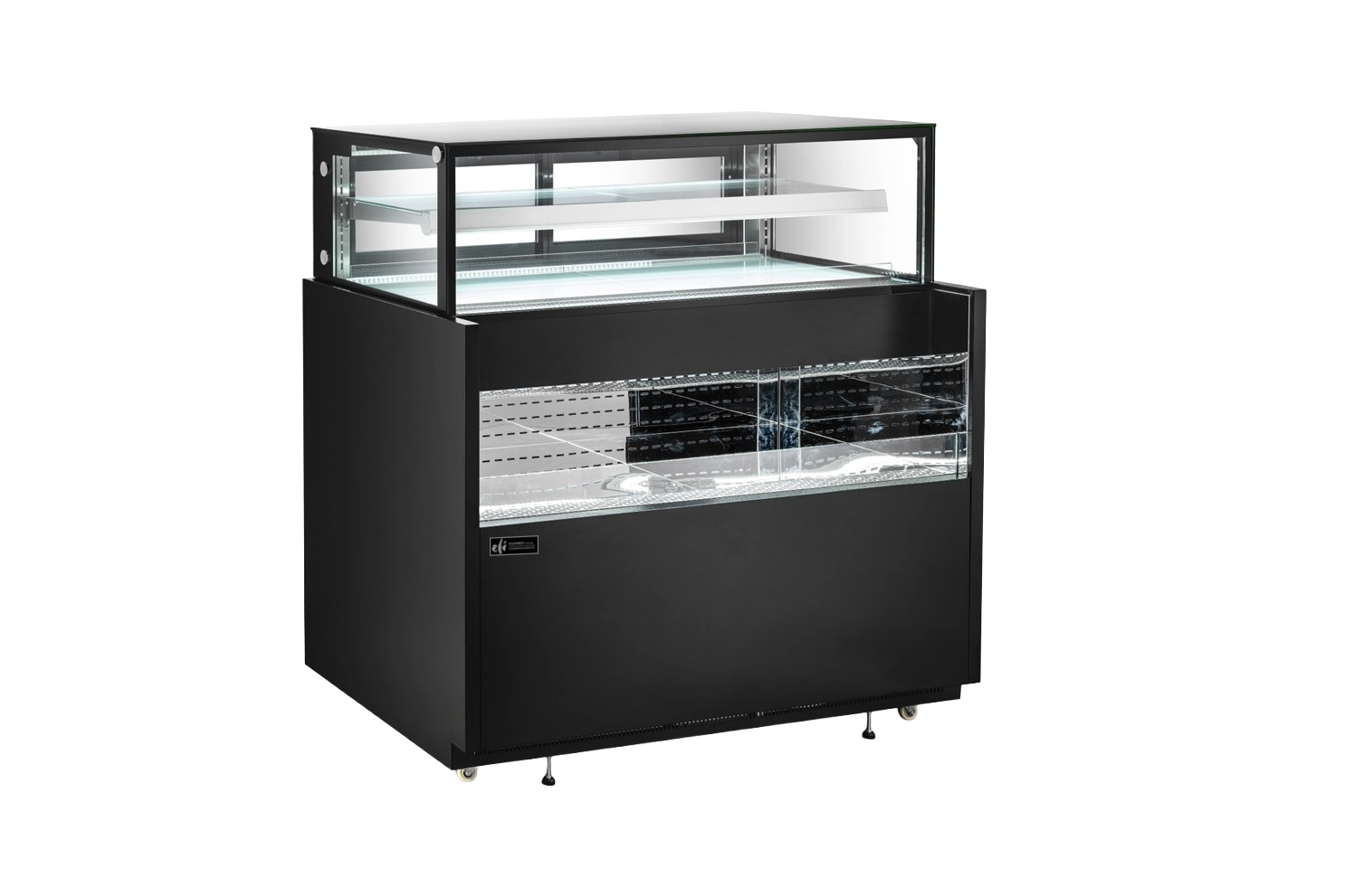 Straight Sided Refrigerated Dual Showcase