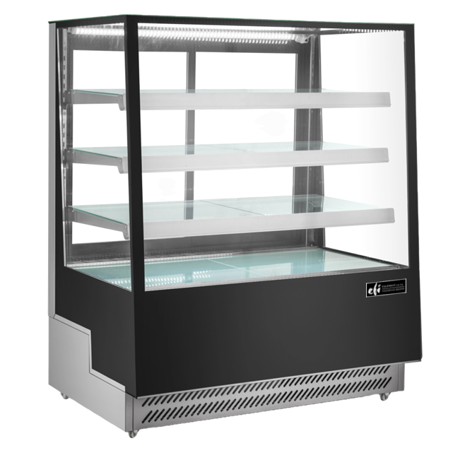 Series 57 Straight Glass Refrigerated Display Cases CGSM-2657, CGSM-3557, CGSM-4757, CGSM-6057,CGSM-7057