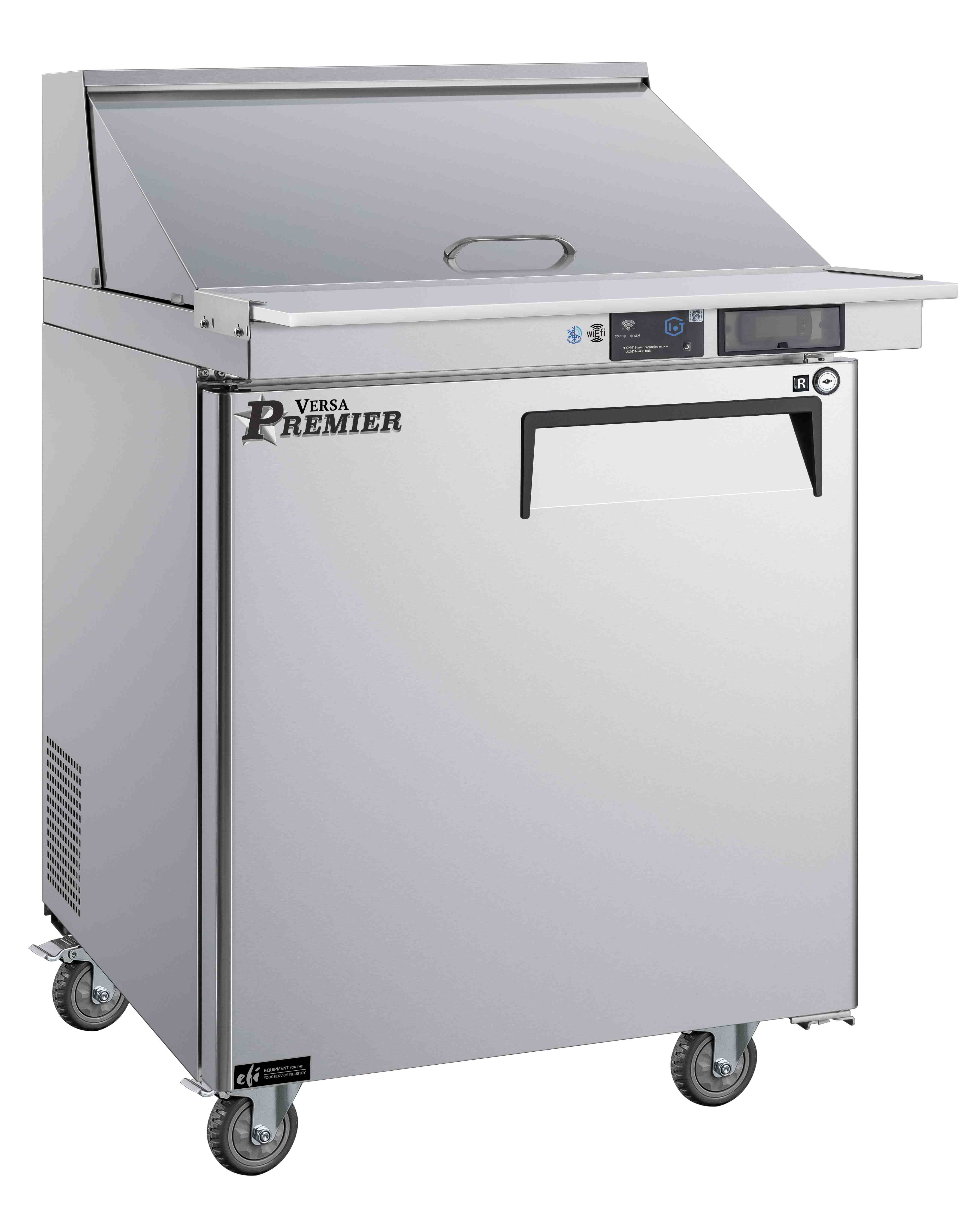 27 Inch 1 Door Megatop Cooler Prep Table L & R CMDR1-27VCP-L & R