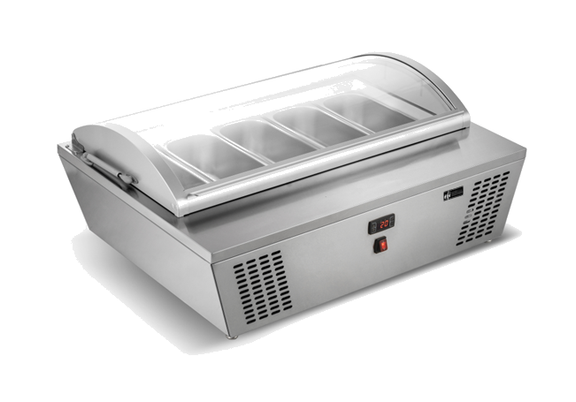 FGCM-5P 5 Pan Gelato Freezer Merchandiser  FGCM-5P