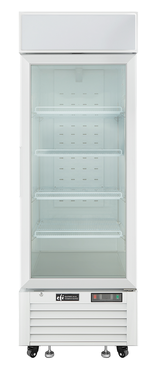 Ice Cream Freezer  1 Glass Door White