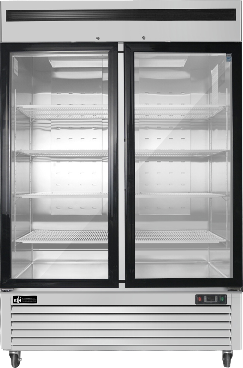  Ice Cream Freezer  2 Glass Door S/S