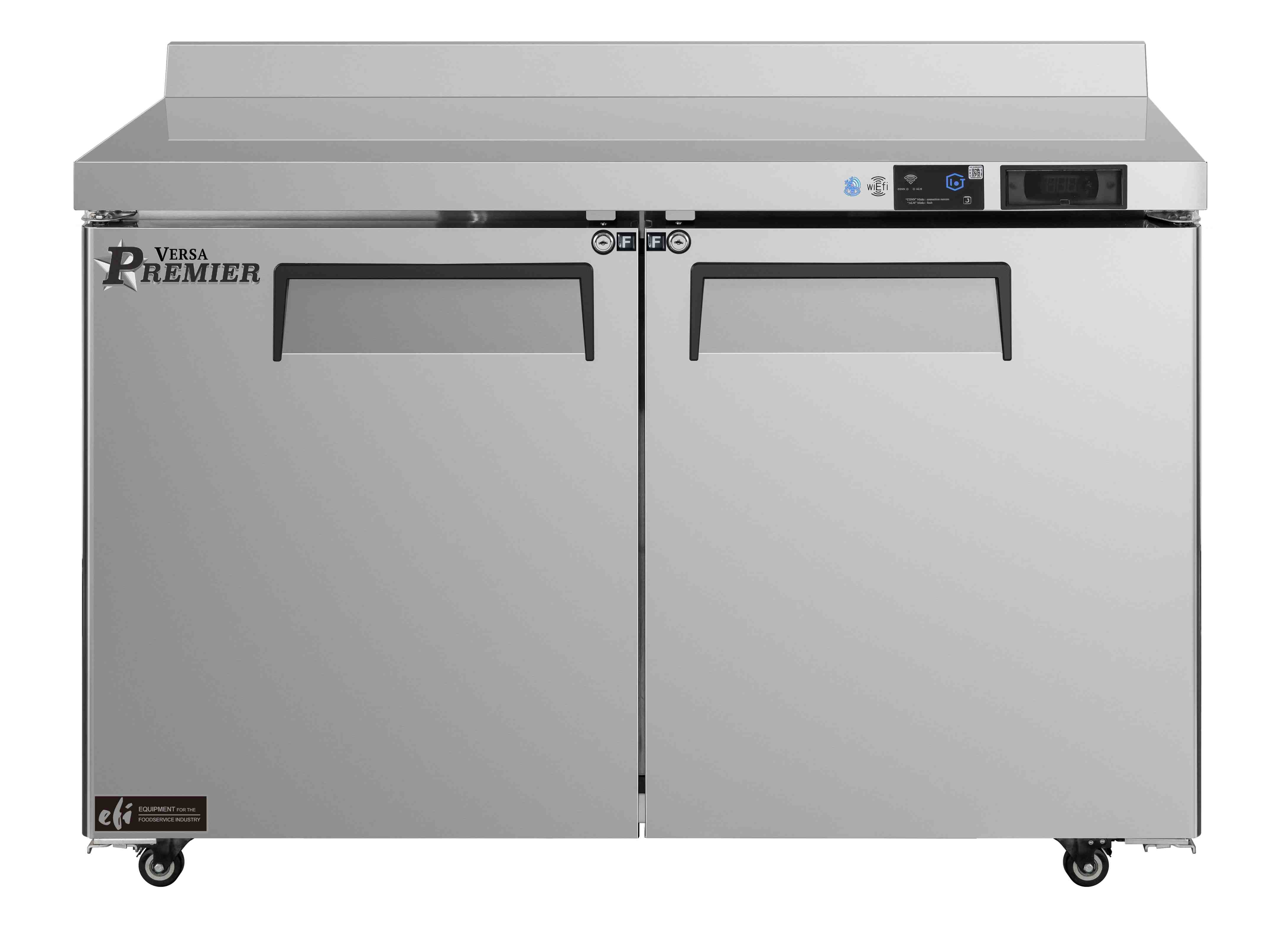 48 Inch 2 Door Worktop Freezer