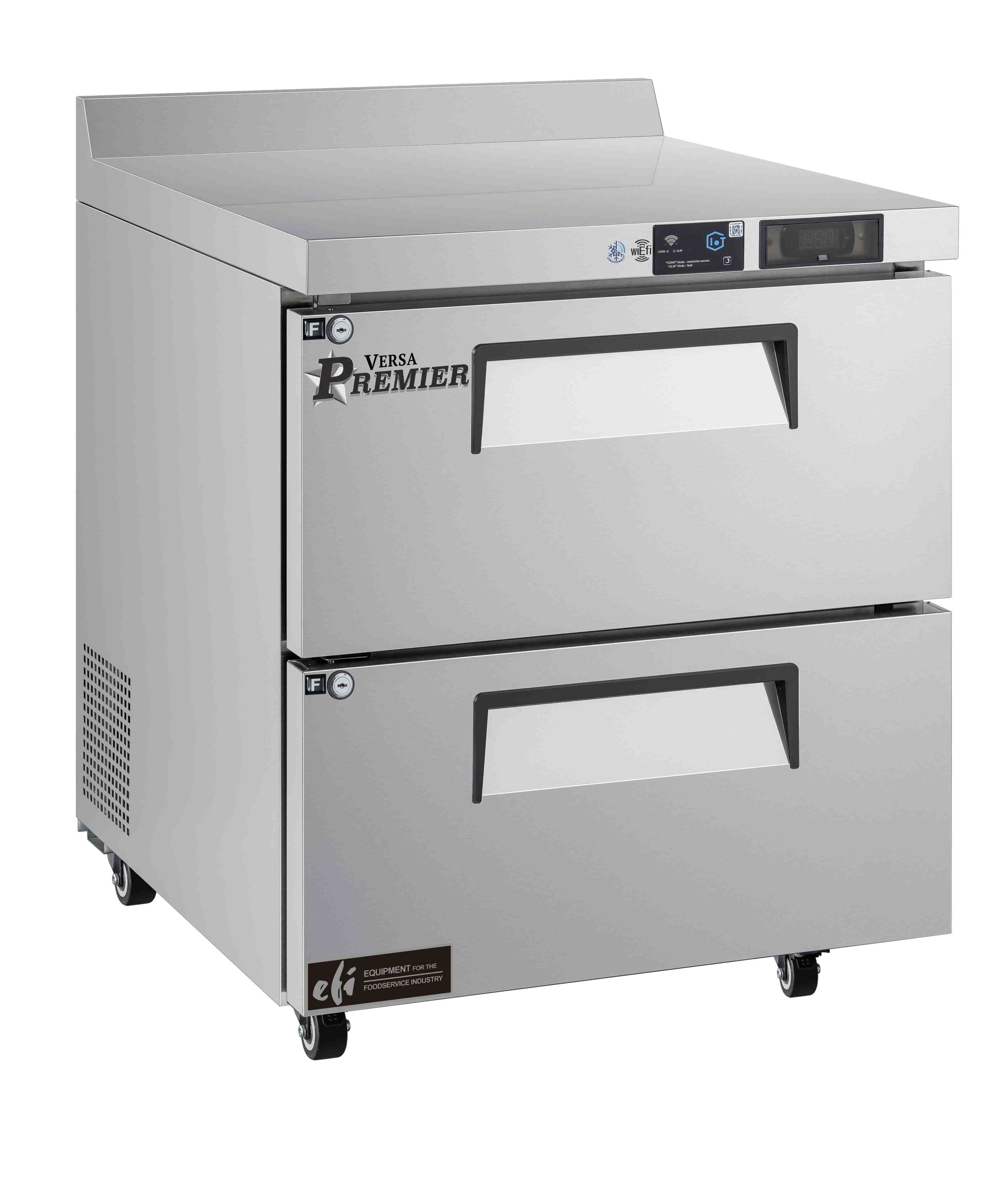27 Inch 2 Drawer Worktop Freezer