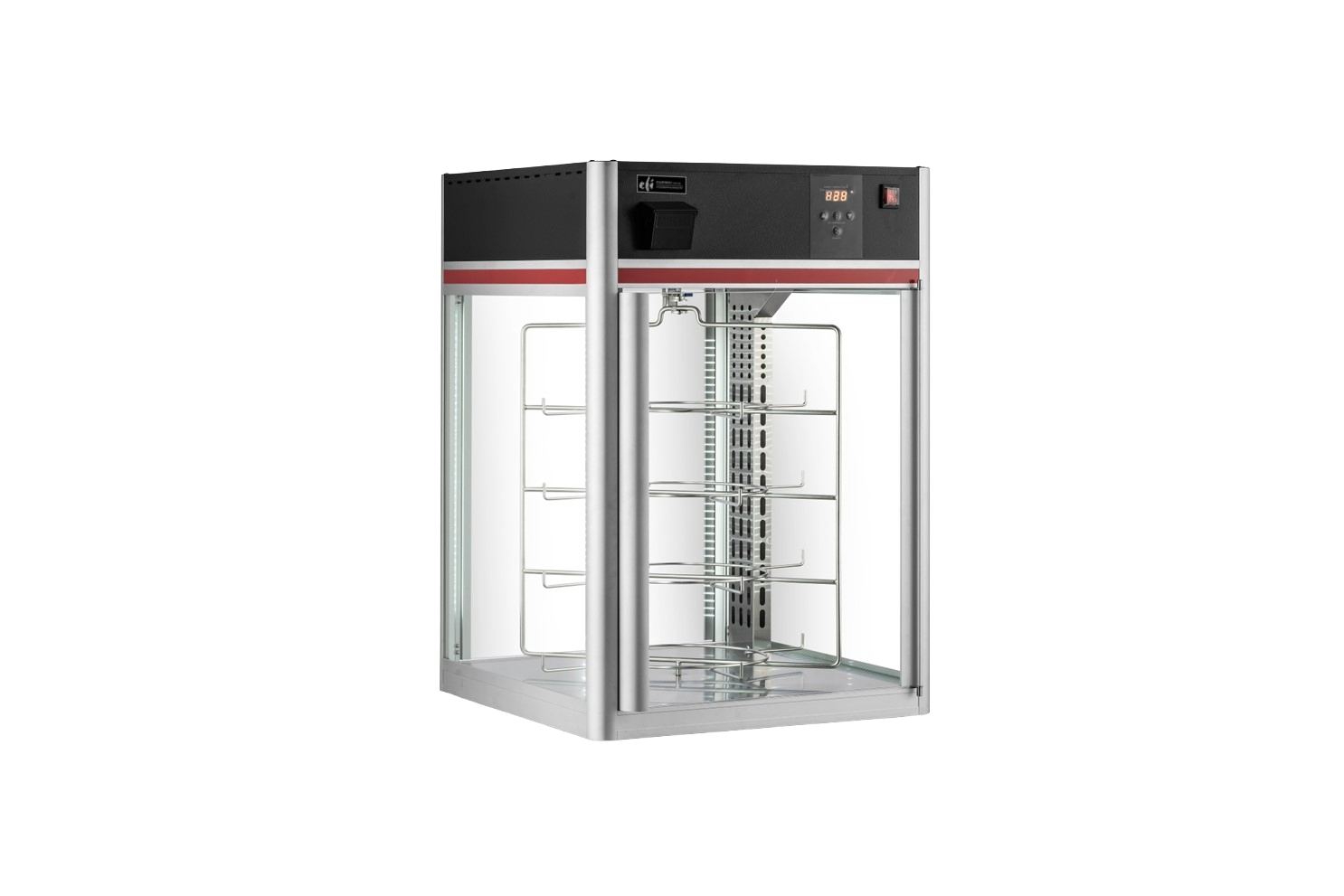 Heated Pizza Display Case