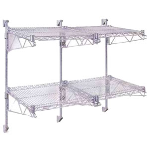 Chrome  Wall Mount Systems Adjustable