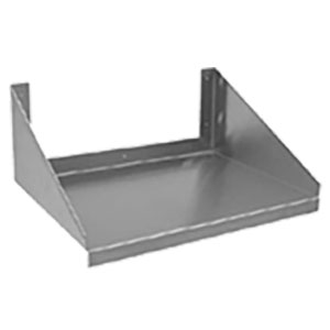 STAINLESS STEEL WALL MOUNT SHELVES