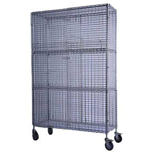 WIRE SECURITY SHELVING