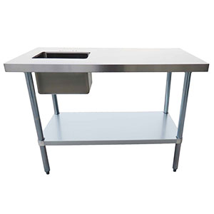 WORKTABLES WITH SINK
